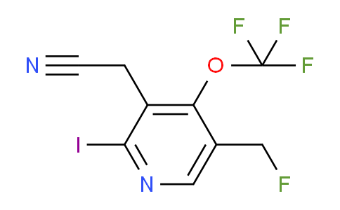 AM151605 | 1804742-32-2 | 5-(Fluoromethyl)-2-iodo-4-(trifluoromethoxy)pyridine-3-acetonitrile
