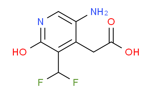 AM15161 | 1805336-62-2 | 5-Amino-3-(difluoromethyl)-2-hydroxypyridine-4-acetic acid