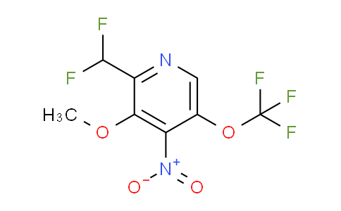 AM151619 | 1805126-72-0 | 2-(Difluoromethyl)-3-methoxy-4-nitro-5-(trifluoromethoxy)pyridine