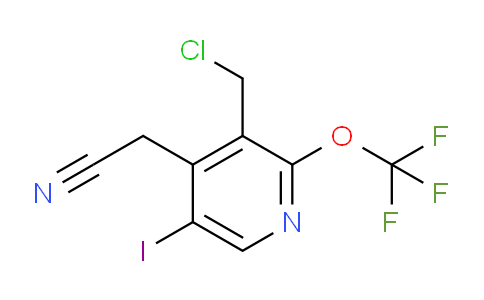 AM151620 | 1806179-56-5 | 3-(Chloromethyl)-5-iodo-2-(trifluoromethoxy)pyridine-4-acetonitrile