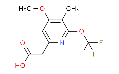 AM151621 | 1804001-73-7 | 4-Methoxy-3-methyl-2-(trifluoromethoxy)pyridine-6-acetic acid
