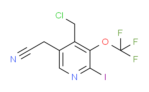 AM151624 | 1804622-11-4 | 4-(Chloromethyl)-2-iodo-3-(trifluoromethoxy)pyridine-5-acetonitrile