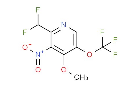 AM151626 | 1806753-62-7 | 2-(Difluoromethyl)-4-methoxy-3-nitro-5-(trifluoromethoxy)pyridine