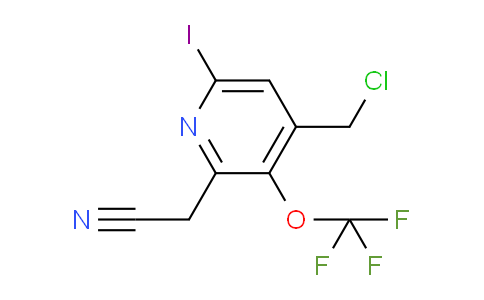 AM151627 | 1803961-59-2 | 4-(Chloromethyl)-6-iodo-3-(trifluoromethoxy)pyridine-2-acetonitrile