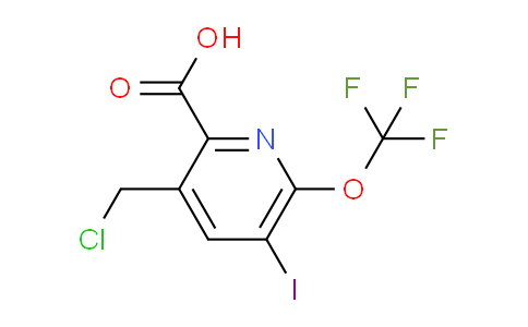 AM151629 | 1804365-93-2 | 3-(Chloromethyl)-5-iodo-6-(trifluoromethoxy)pyridine-2-carboxylic acid