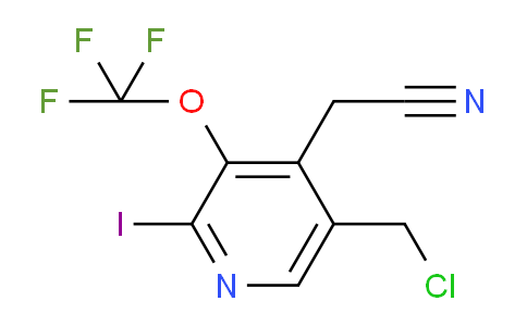 AM151631 | 1804364-44-0 | 5-(Chloromethyl)-2-iodo-3-(trifluoromethoxy)pyridine-4-acetonitrile