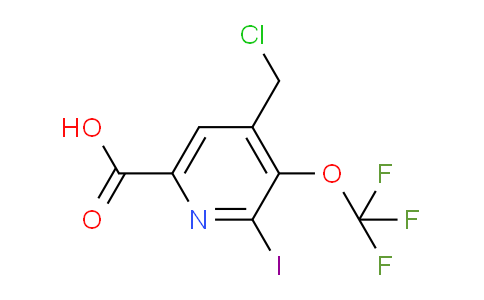 AM151632 | 1805980-61-3 | 4-(Chloromethyl)-2-iodo-3-(trifluoromethoxy)pyridine-6-carboxylic acid