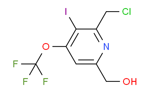 AM151633 | 1804364-59-7 | 2-(Chloromethyl)-3-iodo-4-(trifluoromethoxy)pyridine-6-methanol