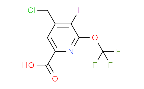 AM151634 | 1805980-65-7 | 4-(Chloromethyl)-3-iodo-2-(trifluoromethoxy)pyridine-6-carboxylic acid
