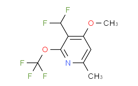 AM151639 | 1805118-94-8 | 3-(Difluoromethyl)-4-methoxy-6-methyl-2-(trifluoromethoxy)pyridine