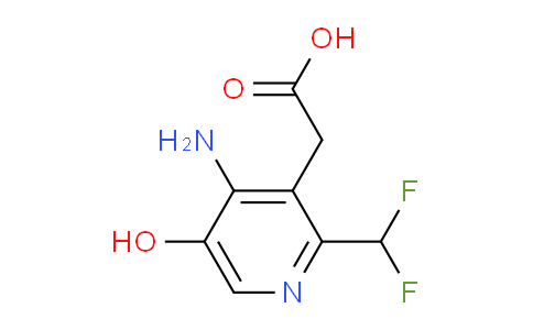 AM15164 | 1804680-74-7 | 4-Amino-2-(difluoromethyl)-5-hydroxypyridine-3-acetic acid