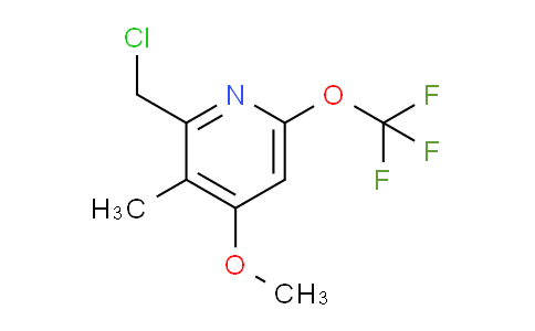 AM151640 | 1804865-84-6 | 2-(Chloromethyl)-4-methoxy-3-methyl-6-(trifluoromethoxy)pyridine