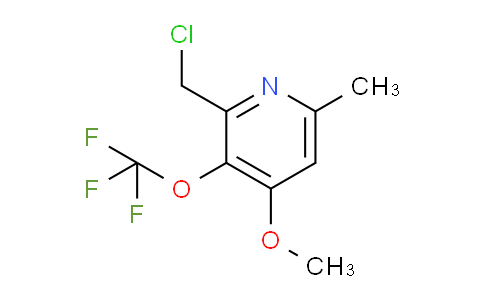 AM151642 | 1804006-85-6 | 2-(Chloromethyl)-4-methoxy-6-methyl-3-(trifluoromethoxy)pyridine