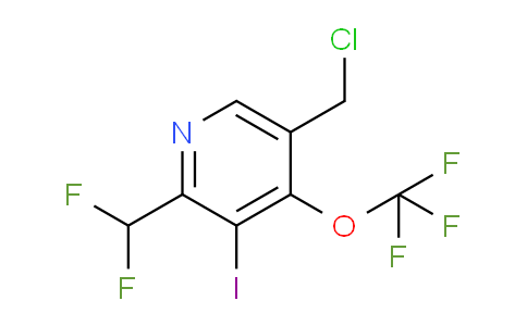 AM151643 | 1804363-62-9 | 5-(Chloromethyl)-2-(difluoromethyl)-3-iodo-4-(trifluoromethoxy)pyridine