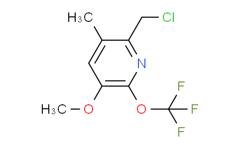 AM151645 | 1804865-89-1 | 2-(Chloromethyl)-5-methoxy-3-methyl-6-(trifluoromethoxy)pyridine