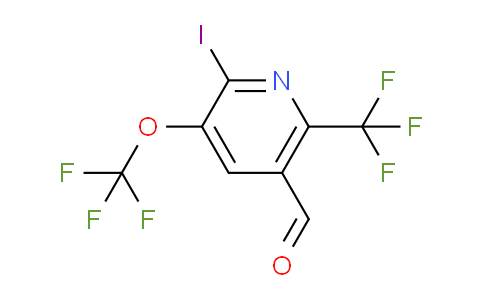 AM151650 | 1805075-44-8 | 2-Iodo-3-(trifluoromethoxy)-6-(trifluoromethyl)pyridine-5-carboxaldehyde