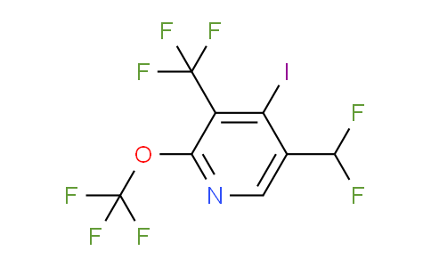 AM151652 | 1806744-20-6 | 5-(Difluoromethyl)-4-iodo-2-(trifluoromethoxy)-3-(trifluoromethyl)pyridine