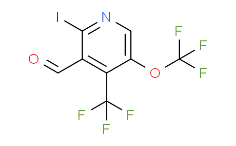 AM151654 | 1804842-86-1 | 2-Iodo-5-(trifluoromethoxy)-4-(trifluoromethyl)pyridine-3-carboxaldehyde