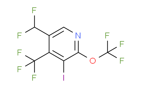AM151656 | 1804741-95-4 | 5-(Difluoromethyl)-3-iodo-2-(trifluoromethoxy)-4-(trifluoromethyl)pyridine