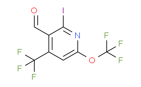 AM151659 | 1804842-91-8 | 2-Iodo-6-(trifluoromethoxy)-4-(trifluoromethyl)pyridine-3-carboxaldehyde