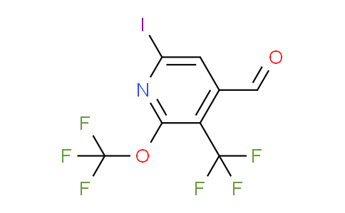 AM151660 | 1804843-02-4 | 6-Iodo-2-(trifluoromethoxy)-3-(trifluoromethyl)pyridine-4-carboxaldehyde