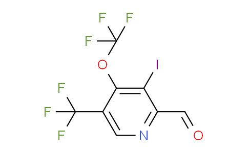 AM151666 | 1806187-76-7 | 3-Iodo-4-(trifluoromethoxy)-5-(trifluoromethyl)pyridine-2-carboxaldehyde