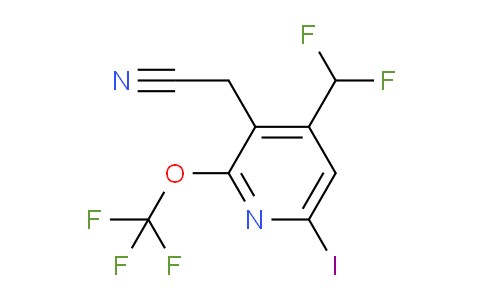 AM151668 | 1806185-05-6 | 4-(Difluoromethyl)-6-iodo-2-(trifluoromethoxy)pyridine-3-acetonitrile