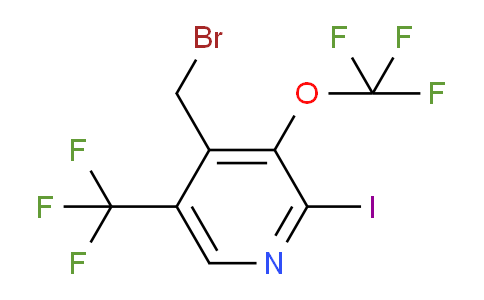 4-(Bromomethyl)-2-iodo-3-(trifluoromethoxy)-5-(trifluoromethyl)pyridine