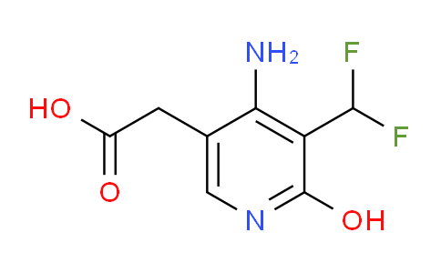 AM15168 | 1805953-90-5 | 4-Amino-3-(difluoromethyl)-2-hydroxypyridine-5-acetic acid