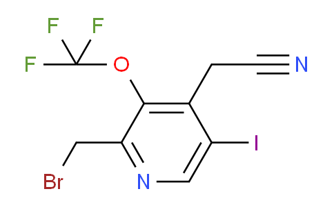 AM151680 | 1806136-38-8 | 2-(Bromomethyl)-5-iodo-3-(trifluoromethoxy)pyridine-4-acetonitrile