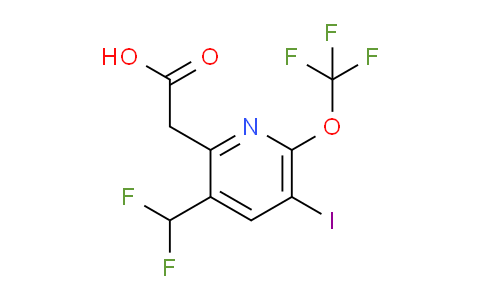 AM151682 | 1806035-11-9 | 3-(Difluoromethyl)-5-iodo-6-(trifluoromethoxy)pyridine-2-acetic acid