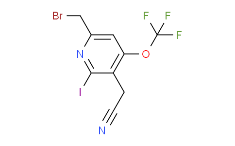 AM151684 | 1804854-61-2 | 6-(Bromomethyl)-2-iodo-4-(trifluoromethoxy)pyridine-3-acetonitrile