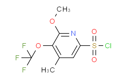 AM151686 | 1804921-28-5 | 2-Methoxy-4-methyl-3-(trifluoromethoxy)pyridine-6-sulfonyl chloride