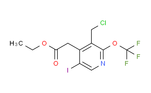 AM151695 | 1804369-18-3 | Ethyl 3-(chloromethyl)-5-iodo-2-(trifluoromethoxy)pyridine-4-acetate
