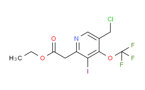 AM151696 | 1804741-79-4 | Ethyl 5-(chloromethyl)-3-iodo-4-(trifluoromethoxy)pyridine-2-acetate
