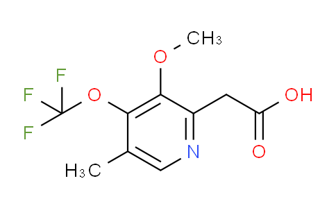 AM151697 | 1804643-85-3 | 3-Methoxy-5-methyl-4-(trifluoromethoxy)pyridine-2-acetic acid