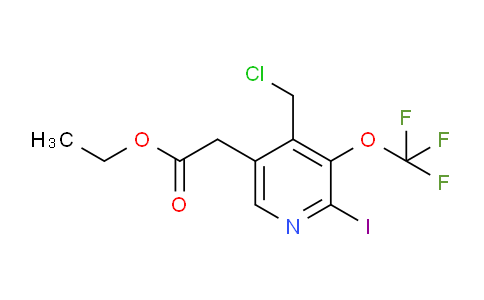 AM151698 | 1804369-23-0 | Ethyl 4-(chloromethyl)-2-iodo-3-(trifluoromethoxy)pyridine-5-acetate