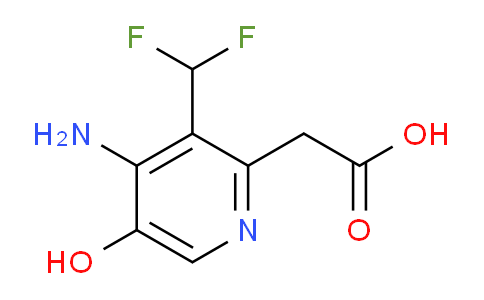 AM15170 | 1805136-73-5 | 4-Amino-3-(difluoromethyl)-5-hydroxypyridine-2-acetic acid