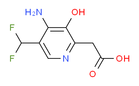 AM15171 | 1805330-39-5 | 4-Amino-5-(difluoromethyl)-3-hydroxypyridine-2-acetic acid