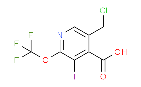 AM151715 | 1803963-33-8 | 5-(Chloromethyl)-3-iodo-2-(trifluoromethoxy)pyridine-4-carboxylic acid