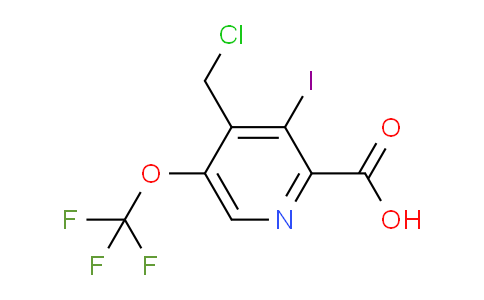 AM151719 | 1804838-26-3 | 4-(Chloromethyl)-3-iodo-5-(trifluoromethoxy)pyridine-2-carboxylic acid