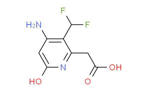 AM15172 | 1805336-66-6 | 4-Amino-3-(difluoromethyl)-6-hydroxypyridine-2-acetic acid