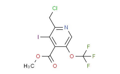 AM151724 | 1804633-12-2 | Methyl 2-(chloromethyl)-3-iodo-5-(trifluoromethoxy)pyridine-4-carboxylate