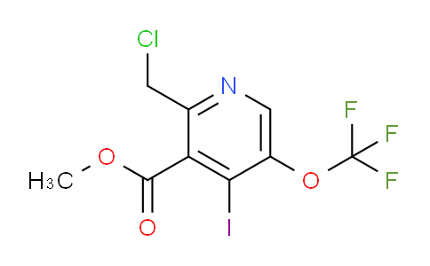 AM151729 | 1804353-09-0 | Methyl 2-(chloromethyl)-4-iodo-5-(trifluoromethoxy)pyridine-3-carboxylate