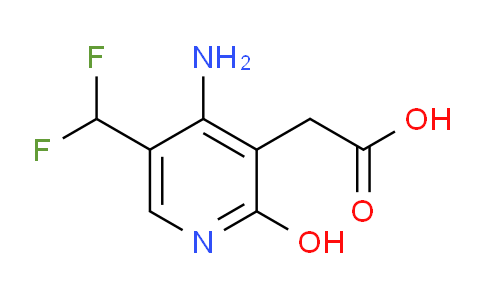 AM15173 | 1804680-76-9 | 4-Amino-5-(difluoromethyl)-2-hydroxypyridine-3-acetic acid