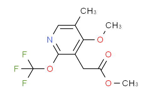 AM151737 | 1804741-20-5 | Methyl 4-methoxy-5-methyl-2-(trifluoromethoxy)pyridine-3-acetate