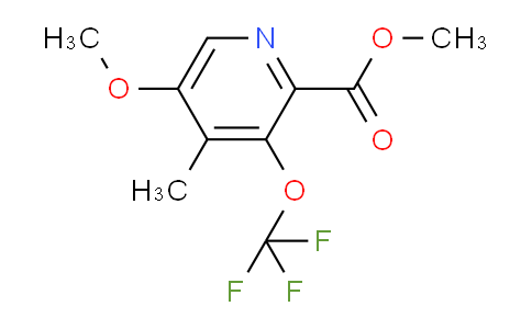 AM151746 | 1805127-19-8 | Methyl 5-methoxy-4-methyl-3-(trifluoromethoxy)pyridine-2-carboxylate