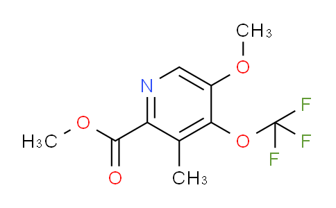 AM151748 | 1805106-11-9 | Methyl 5-methoxy-3-methyl-4-(trifluoromethoxy)pyridine-2-carboxylate