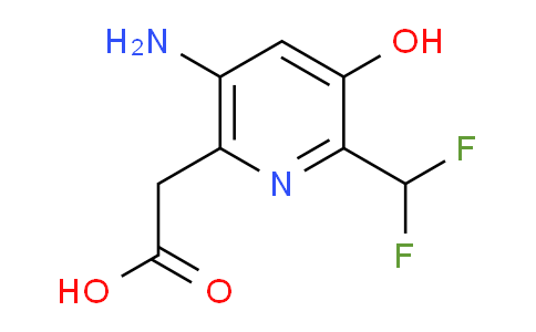 AM15175 | 1806793-78-1 | 5-Amino-2-(difluoromethyl)-3-hydroxypyridine-6-acetic acid