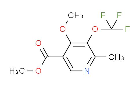 Methyl 4-methoxy-2-methyl-3-(trifluoromethoxy)pyridine-5-carboxylate